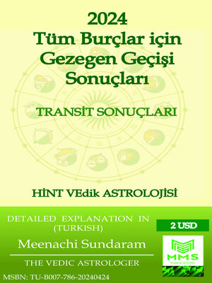 cover image of Tüm Burçlar için 2024 Gezegen Geçişi Sonuçları (Turkish)